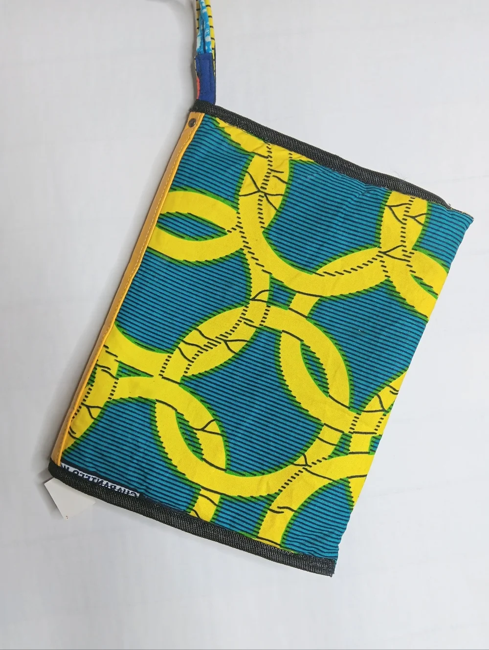 Caribbean handmade Tablet Holder Kindle Sleeve Colorful Pouch Wristlet